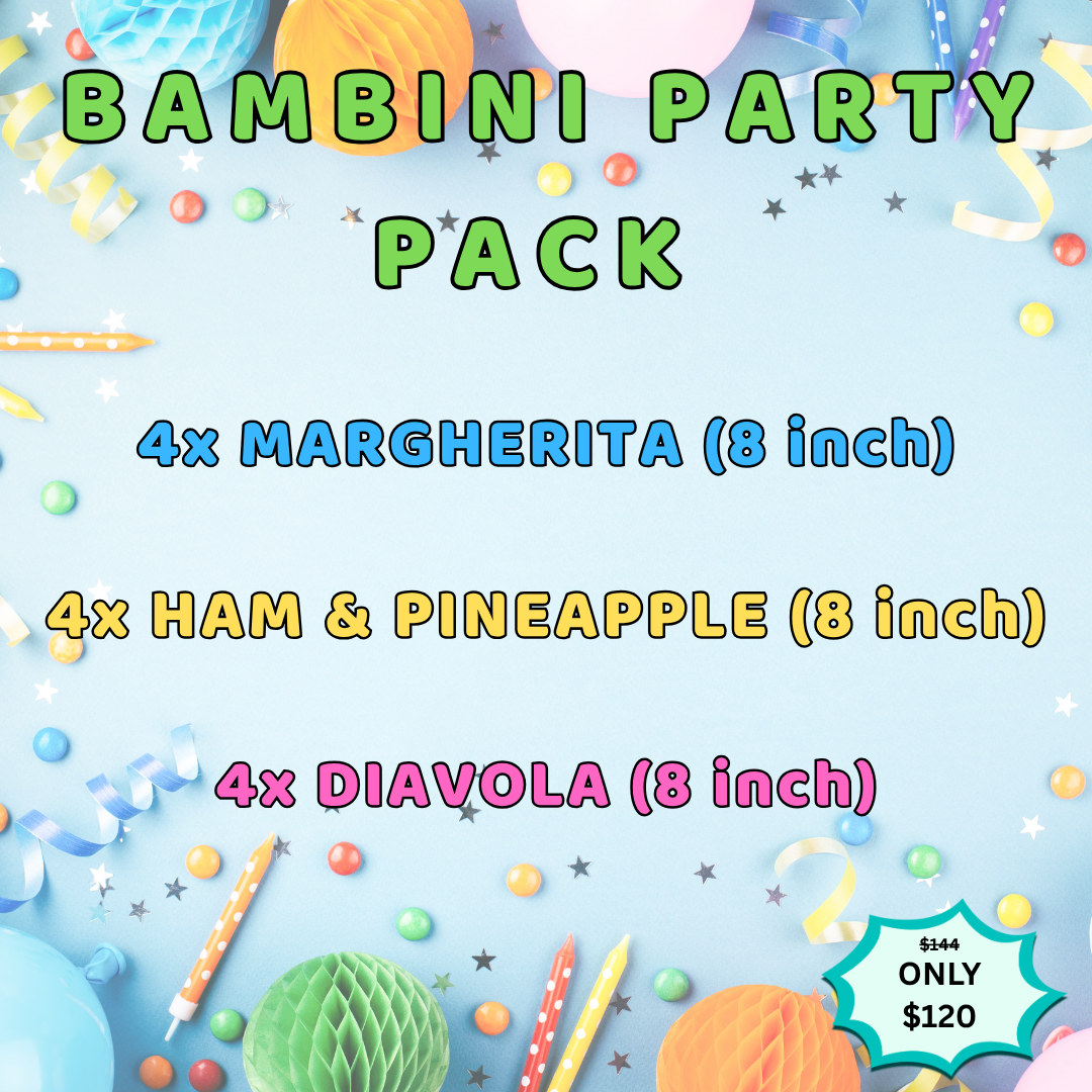 Bambini Party Pack
